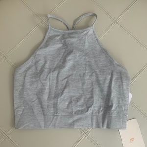BRAND NEW Grey Racerback Sports Bra